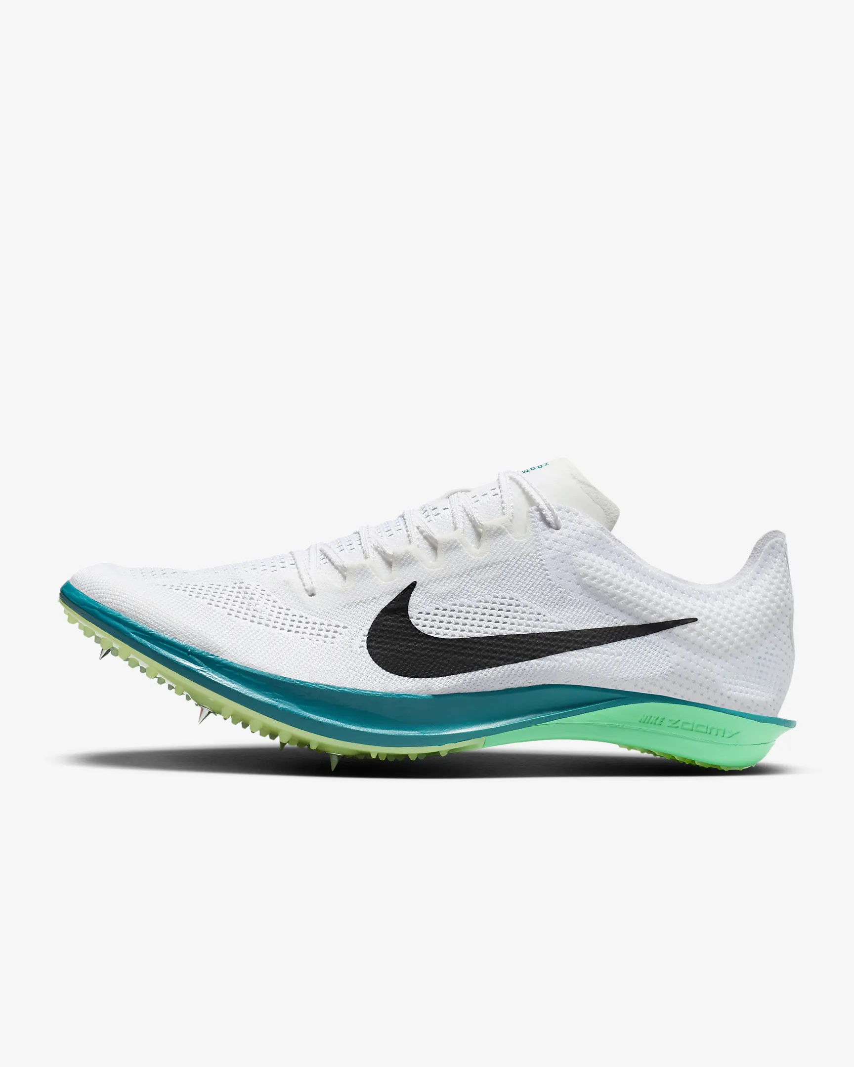 Nike Men's ZoomX Dragonfly 2 White/Black/Bright Spruce/Electric Algae