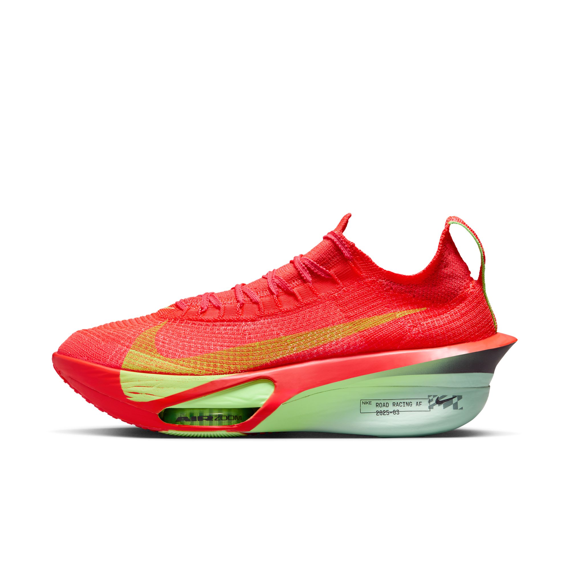 Nike Men's Alphafly 3 Bright Crimson/Cave Purple/Lime Blast