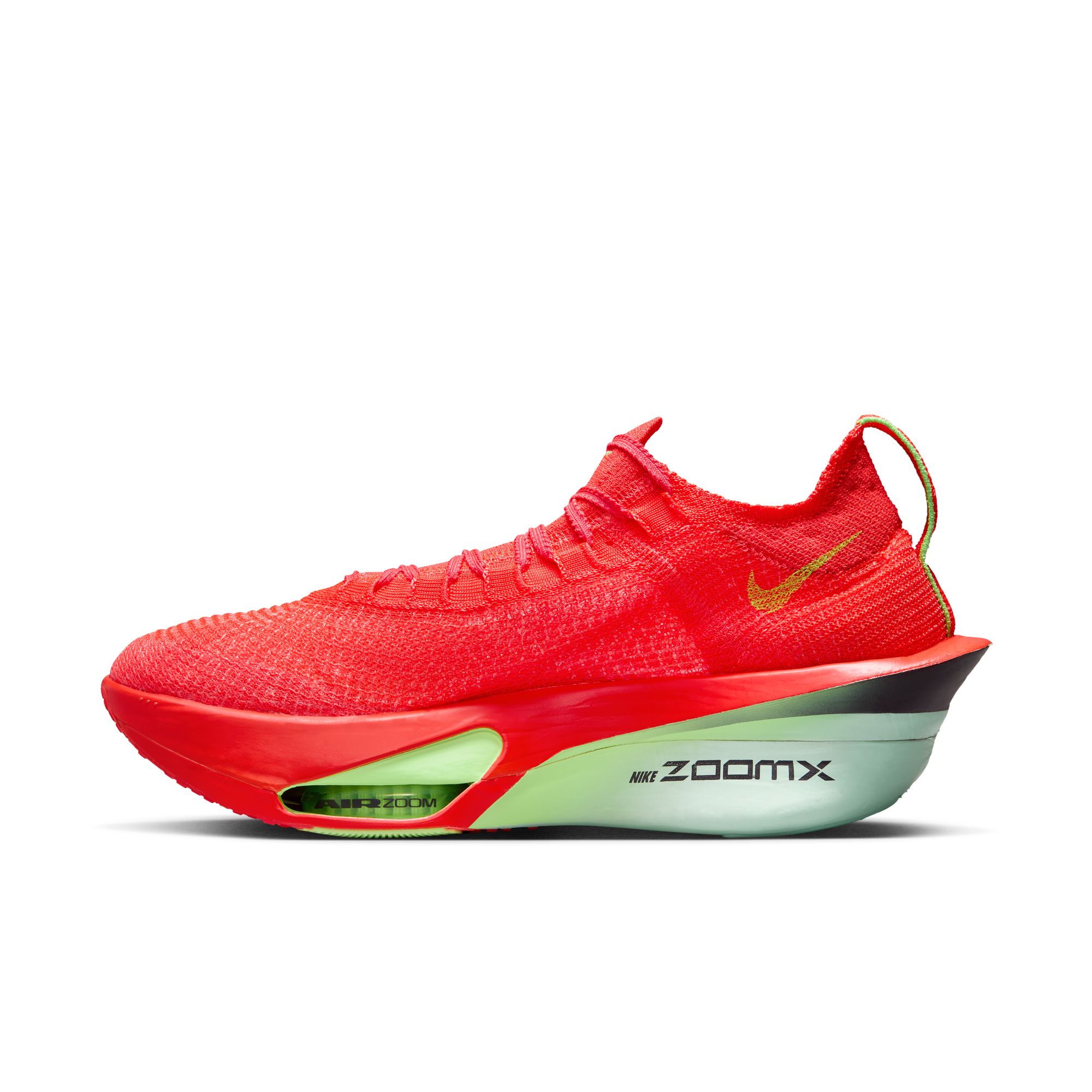 Nike Men's Alphafly 3 Bright Crimson/Cave Purple/Lime Blast