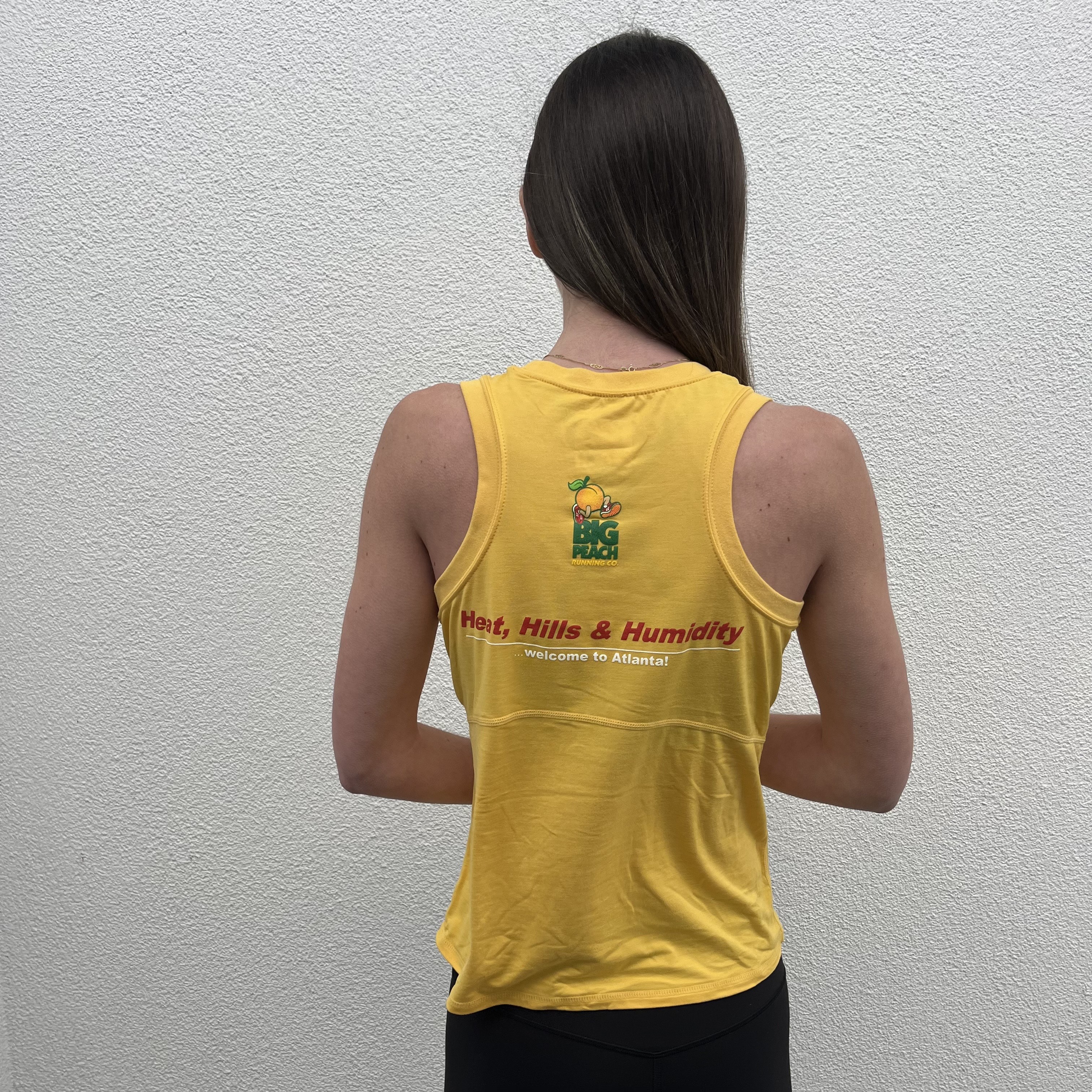 Big Peach Running Women's RUNATL Tank Banana Crème