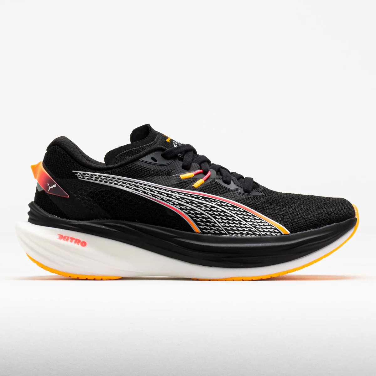 Puma Men's Deviate Nitro 3 Puma Black/Sun Stream