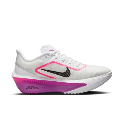 [美品/25.5cm] Nike ZOOM FLY 6 ホワイト/ピンク Nike Women's Nike Zoom Fly 6 White/Black/Vivid Grape/Hyper Pink