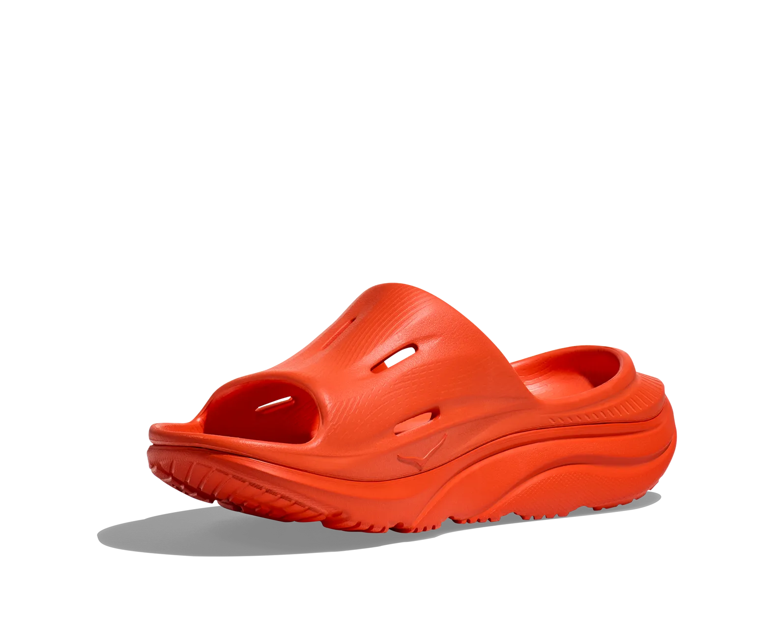 Hoka Unisex Ora Recovery Slide 3 Vibrant Orange/Vibrant Orange